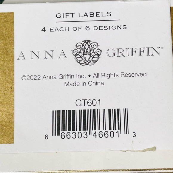 Anna Griffin Christmas 3D Gift Tag Labels Peel & Stick Santa Sleigh +  24 pieces - Picture 3 of 3